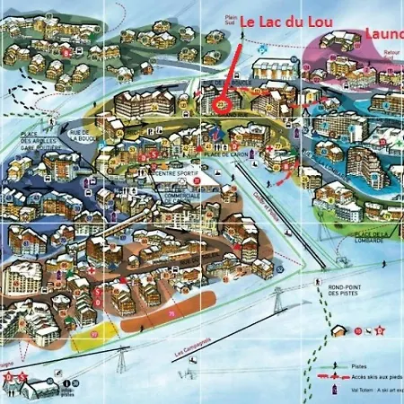 Du Lou - Location: Joli Pour 4 Avec Belle Vue Mae-9093 Апартаменты Валь-Торанс